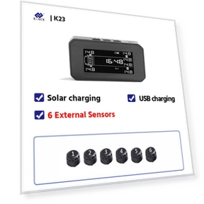 Система мониторинга давления в шинах с солнечной зарядкой — Аксессуары, E-ACE