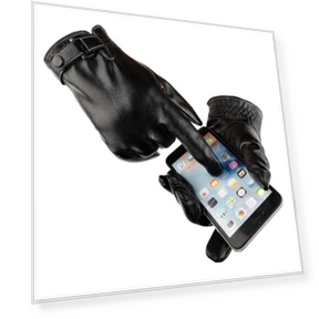 Перчатки из искусственной кожи с сенсорным экраном — Перчатки и варежки, Freedom Outdoors