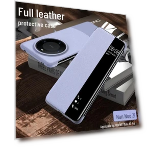 Ультратонкий кожаный чехол с умным окном — Базовые чехлы, Polaris star