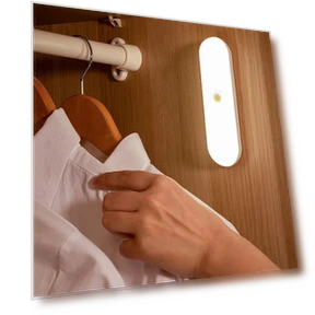 Перезаряжаемые от USB светодиодные светильники под шкаф с умным датчиком движения — Подсветка под шкафами, JOHO - CarGear