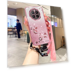 Чехол с блестками и шнурком — Аксессуары для телефонов, Smartwatch 2025