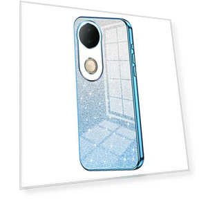 Чехол с электропокрытием и градиентным блеском — Защитные стекла, Smartwatch 2025