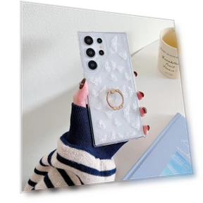 Чехол с подставкой и принтом бабочки — Бамперы, Smartwatch 2025