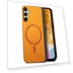 Кожаный чехол с поддержкой MagSafe — Аксессуары для телефонов, Smartwatch 2025