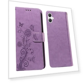 Кожаный чехол с бабочками и цветочным принтом — Чехлы-книжки, Smartwatch 2025