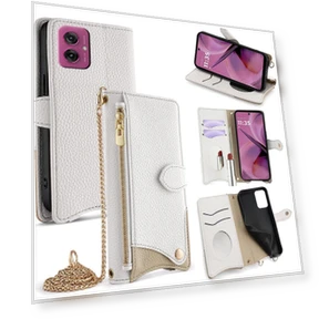 Кожаный чехол-кошелек с подставкой и цепочкой — Чехлы-книжки, Smartwatch 2025