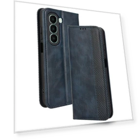 Кожаный чехол-кошелек с подставкой — Базовые чехлы, Smartwatch 2025