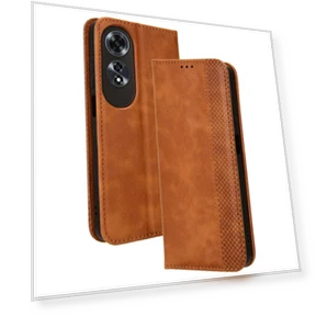 Кожаный чехол с магнитной застежкой и отделением для карт — Чехлы для умных часов, Smartwatch 2025