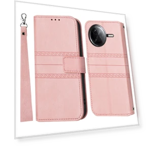 Чехол Кошелек Кожаный на ощупь Тисненый — Базовые чехлы, Smartwatch 2025