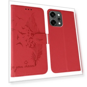 Кожаный кошелек с тиснением пера — Чехлы-книжки, Smartwatch 2025