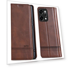 Чехол-кошелек из воловьей кожи с текстурой из искусственной кожи — Базовые чехлы, Smartwatch 2025