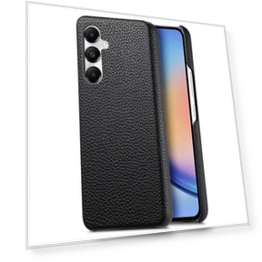 Чехол Litchi Texture Leather+PC — Бамперы, Smartwatch 2025