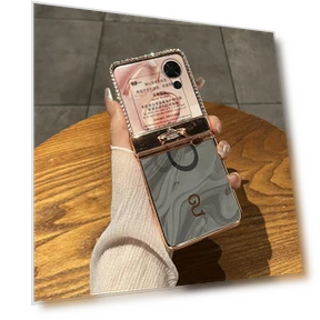 Чехол с кольцом и стразами для смартфона — Чехлы-книжки, Smartwatch 2025