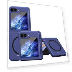 Магнитный чехол для Samsung Galaxy Z Flip5 5G — Чехлы-книжки, Smartwatch 2025