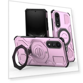 Магнитный чехол с вращающейся металлической подставкой — Аксессуары для телефонов, Smartwatch 2025