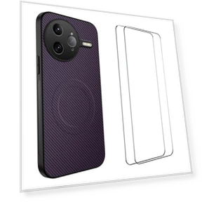 Магнитный чехол с защитными пленками — Аксессуары для телефонов, WANLONFENG