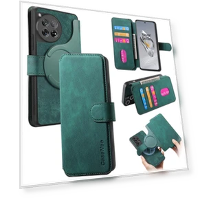 Магнитный чехол с отстегивающимся кожаным кошельком — Базовые чехлы, CASENEO