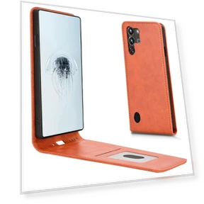 Магнитный откидной кожаный чехол со слотом для карты — Чехлы-книжки, Smartwatch 2025