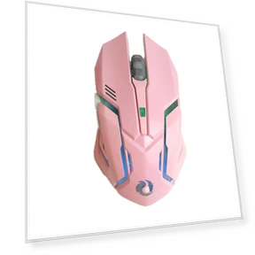 Бесшумная игровая беспроводная мышь с подсветкой — Коврики для мыши, TTikTok