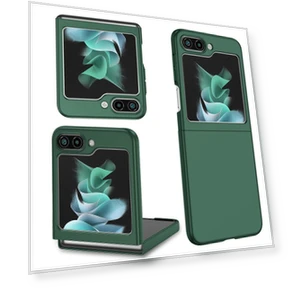 Ударопрочный жесткий чехол для Samsung Galaxy Z Flip5 5G — Защитные стекла, Smartwatch 2025