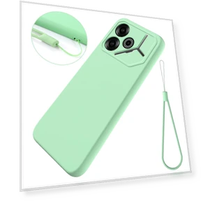 Чехол с мягким жидким силиконом и шнурком — Аксессуары для телефонов, Smartwatch 2025