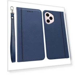 Чехол-кошелек с магнитной застежкой и ремешком на запястье — Чехлы-книжки, Smartwatch 2025