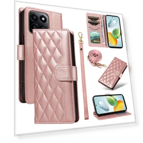 Чехол для телефона с кошельком из кожи ромб — Базовые чехлы, Samrtwatch Bands Straps