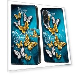 Чехол Кошелек Подставка С Принтом из ПУ Кожи Книжка — Аксессуары для телефонов, Smartwatch 2025