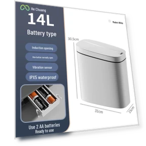 Автоматическая водонепроницаемая сенсорная урна — Кухонные урны, Polaris star