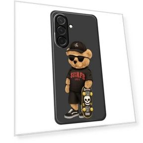 Чехол с рисунком медведя — Бамперы, Smartwatch 2025