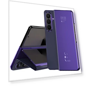 Чехол с окном для просмотра и подставкой — Аксессуары для телефонов, Smartwatch 2025