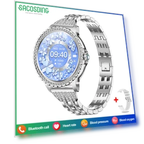 Модные Женские Смарт-часы с AMOLED HD Экраном — Умные часы, SACOSDING