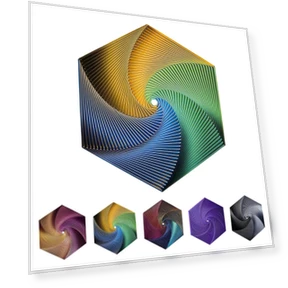 Фрактальный спиннер-гексагон — Спиннеры, JOHO - CarGear