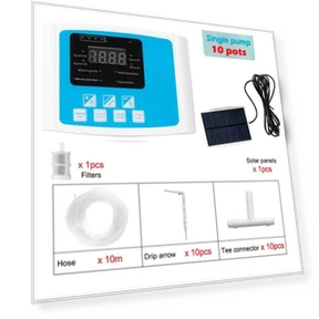 Устройство капельного орошения сада с двойным контроллером насоса и солнечной энергией — Контроллеры, Pro DIY Tool