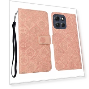 Кожаный чехол с ремешком в этническом стиле — Чехлы-книжки, Smartwatch 2025