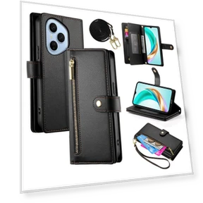 Чехол-кошелек с карманом на молнии — Чехлы-книжки, Smartwatch 2025