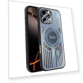 Магнитный чехол с алюминиевым сплавом и PC+TPU — Аксессуары для телефонов, Smartwatch 2025