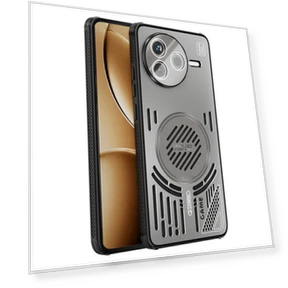 Магнитный чехол Алюминиевый сплав+ПК+ТПУ Полый Чехол для телефона с теплоотводом — Аксессуары для телефонов, Smartwatch 2025