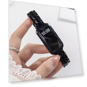 Металлический ремешок с TPU-чехлом для умных часов — Ремешки для часов, SHpanhao