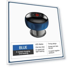 Вакуумный массажер с электрическим подогревом и функцией гуаша — Профессиональное массажное оборудование, BC Pet Supplies