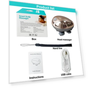 Умный массажер для головы — Массажеры для кожи головы, BC Pet Supplies