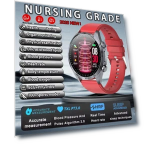 Умные часы с пульсовой терапией и мониторингом здоровья — Умные часы, PRISMA