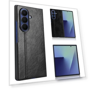 Чехол с прострочкой из искусственной кожи и поликарбоната — Аксессуары для телефонов, Smartwatch 2025