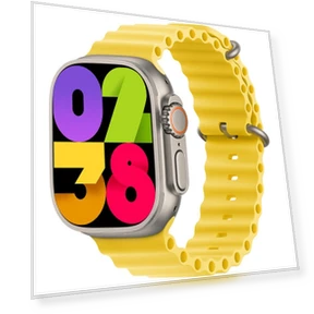 Смарт-часы AMOLED с NFC и ChatGPT — Браслеты и клипсы, Happy World Electronics