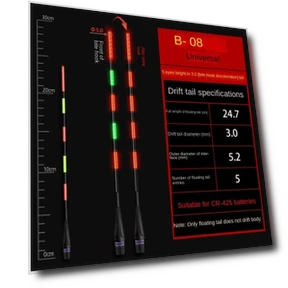 Сверхчувствительный светодиодный умный поплавок для рыбалки — Сигнализаторы поклевки, huyouqi