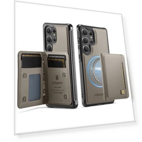 Чехол с магнитным отстегивающимся карманом для карт — Чехлы-книжки, Smartwatch 2025