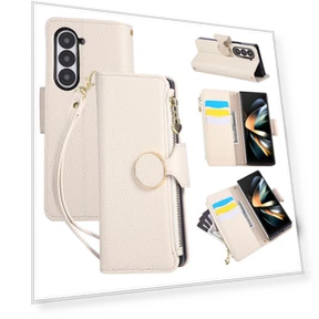 Чехол-кошелек с ремешком на запястье — Чехлы-книжки, Smartwatch 2025