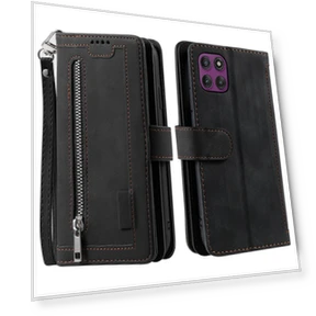 Чехол с 9 слотами для карт и молнией — Чехлы-книжки, Smartwatch 2025