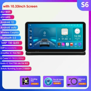 Автомагнитола Android 12 с CarPlay и GPS для Honda Accord 8 (2008-2013) — Автомагнитолы, Hizpo
