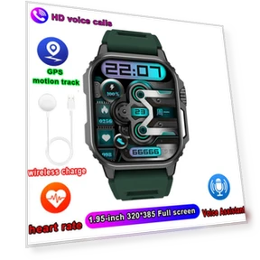 Уличные военные смарт-часы с Amoled экраном — Спортивные часы, Tiktop2